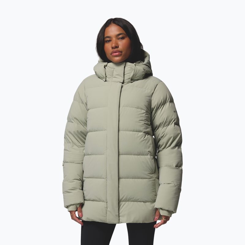 Geacă cu puf pentru femei Columbia Amaze Puff Mid Hooded safari