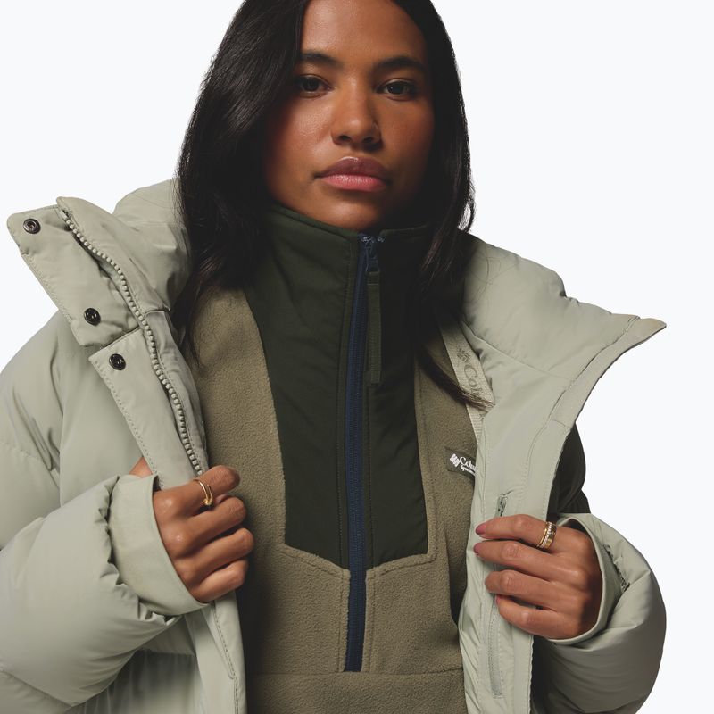 Geacă cu puf pentru femei Columbia Amaze Puff Mid Hooded safari 12