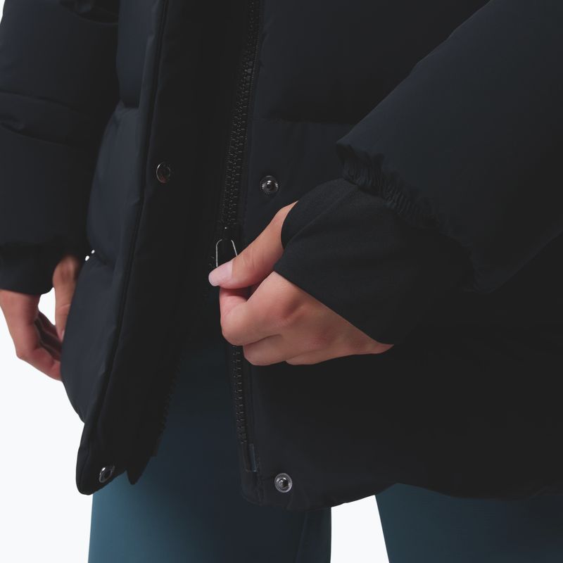 Geacă cu puf pentru femei Columbia Amaze Puff Mid Hooded black 14