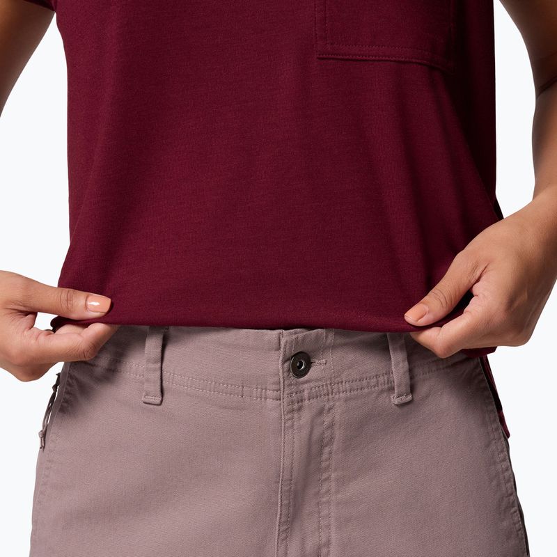 Pantaloni de trekking pentru femei Columbia ROC Straight Leg iron 5