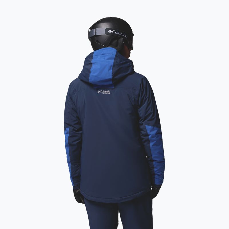 Geacă de schi pentru bărbați Columbia Cirque Bowl collegiate navy/mountain blue 3
