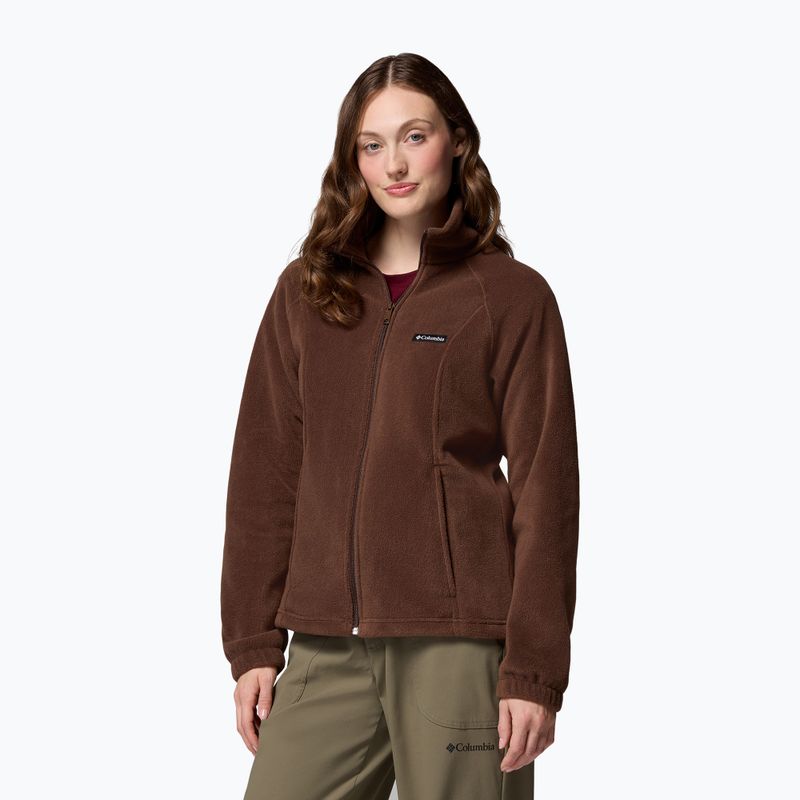 Bluză pentru femei Columbia Benton Springs Full Zip tobacco 4