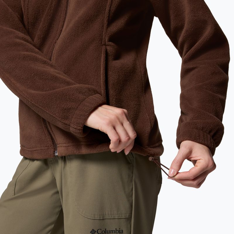 Bluză pentru femei Columbia Benton Springs Full Zip tobacco 7
