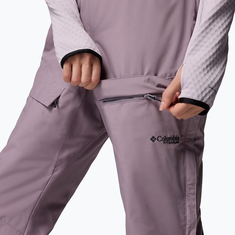 Pantaloni de schi pentru femei Columbia Highland Summit II Insulated shale purple 10