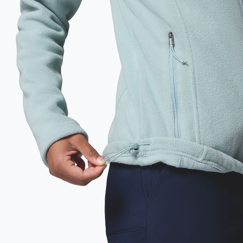 Bluză fleece pentru femei Columbia Fast Trek II crushed blue 7