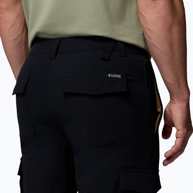 Pantaloni de trekking pentru bărbați Columbia ROC Tech Cargo black 6