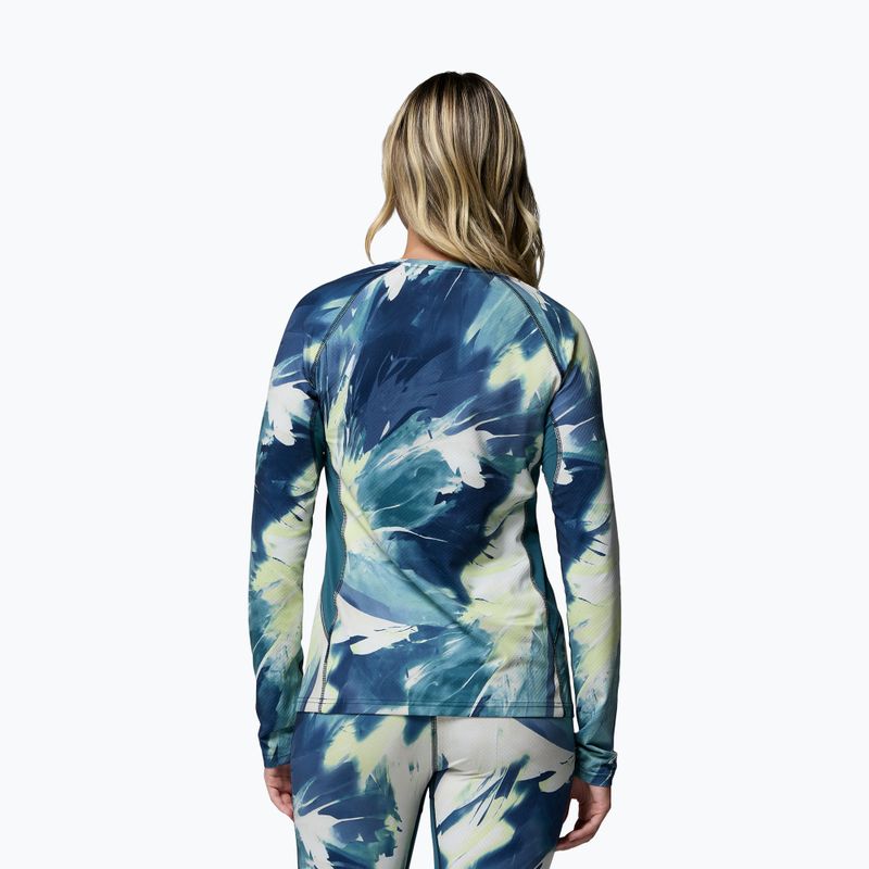 Longsleeve termoactiv pentru femei Columbia Omni-Heat Infinity Knit everblue snowflight 3