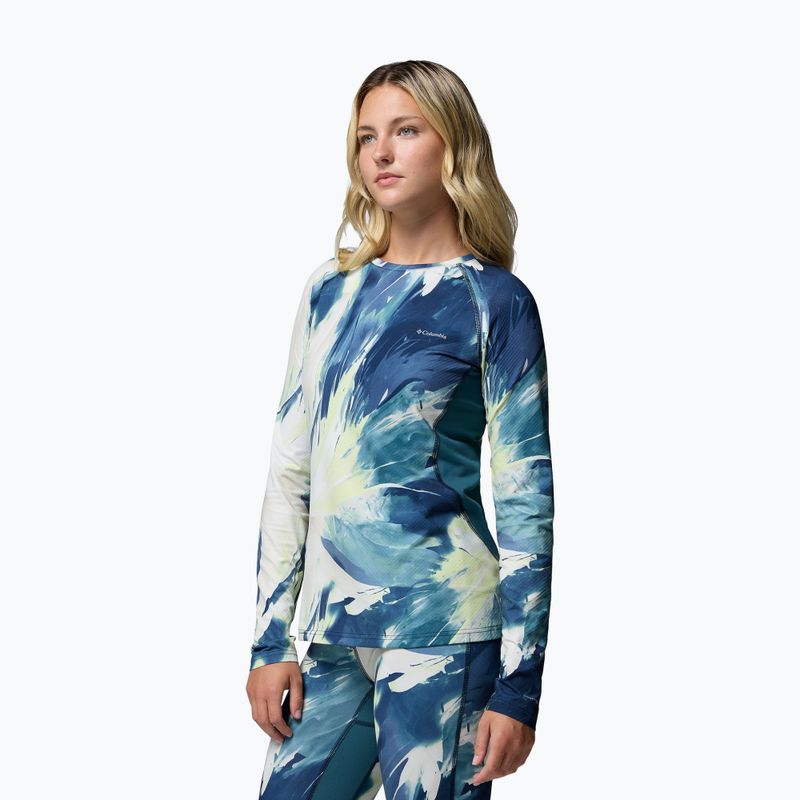 Longsleeve termoactiv pentru femei Columbia Omni-Heat Infinity Knit everblue snowflight 4