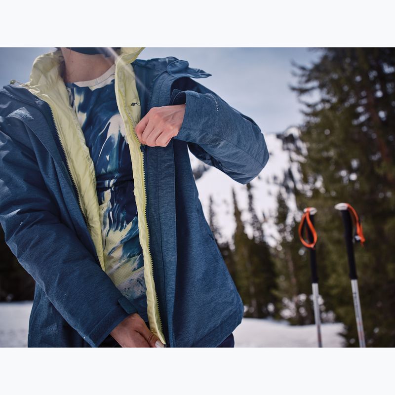 Longsleeve termoactiv pentru femei Columbia Omni-Heat Infinity Knit everblue snowflight 8