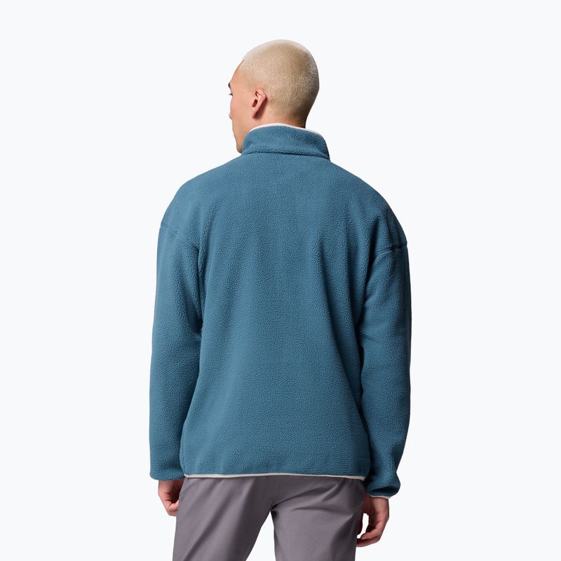 Bluză fleece pentru bărbați Columbia Helvetia II Half Snap Fleece everblue 3