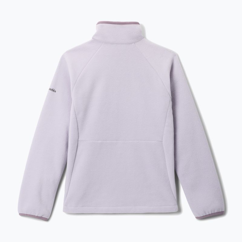 Bluză fleece pentru copii Columbia Fast Trek IV Fleece Full Zip lavender pearl/shale purple 2