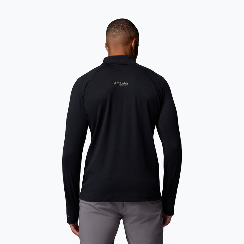 Bluză pentru bărbați Columbia DriVenture Half Zip black 3
