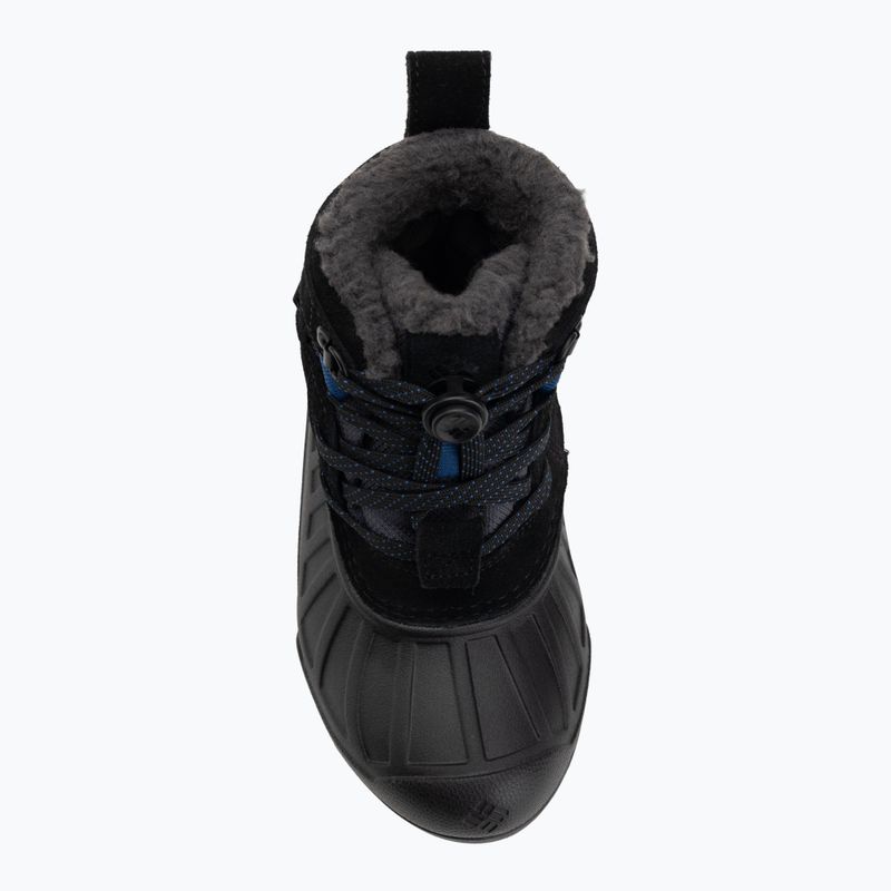 Ghete pentru copii Columbia Youth Powderbug Alpine dark grey/mountain blue 5