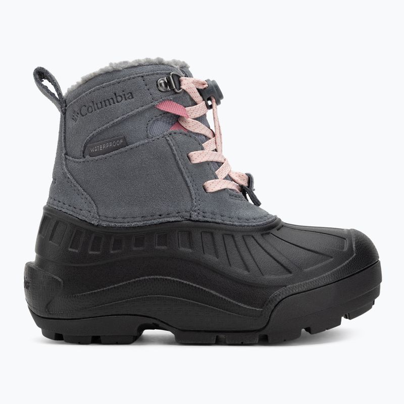 Ghete pentru copii Columbia Youth Powderbug Alpine graphite/pink haze 2