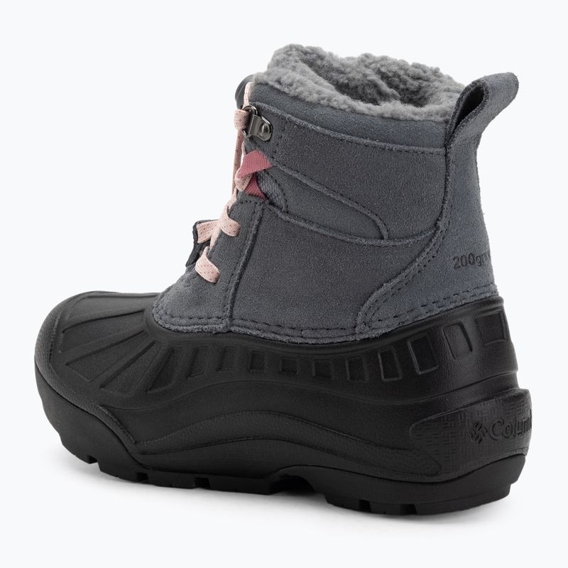 Ghete pentru copii Columbia Youth Powderbug Alpine graphite/pink haze 3
