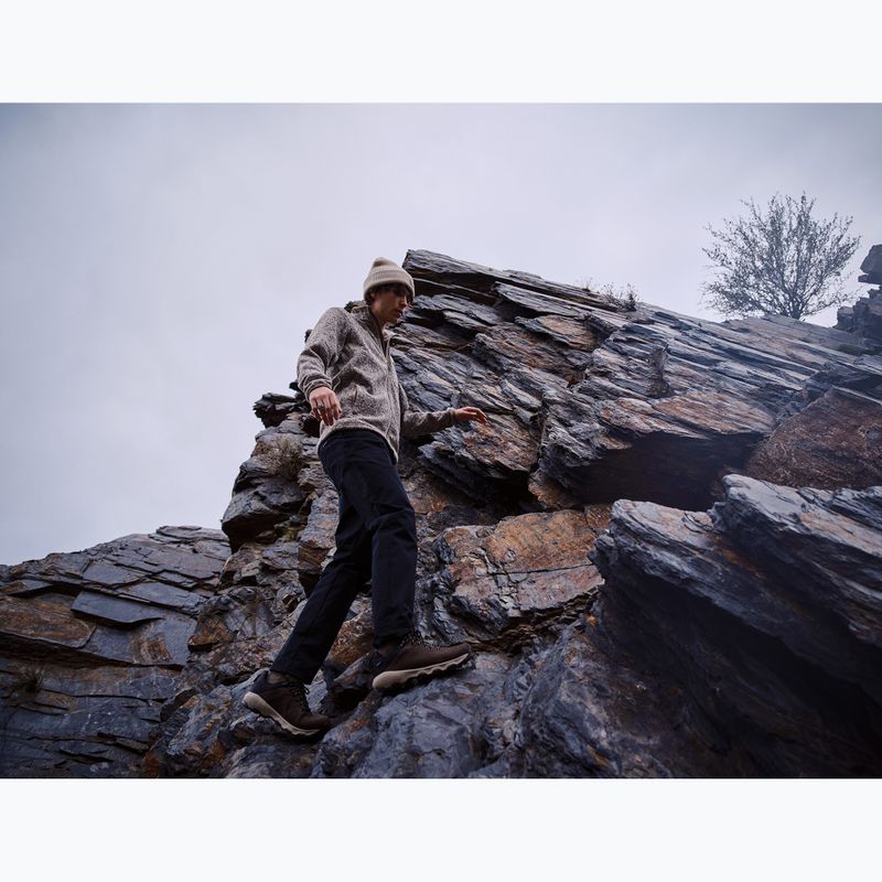 Încălțăminte de trekking pentru bărbați Columbia Newton Nimble Leather tundra/black 11