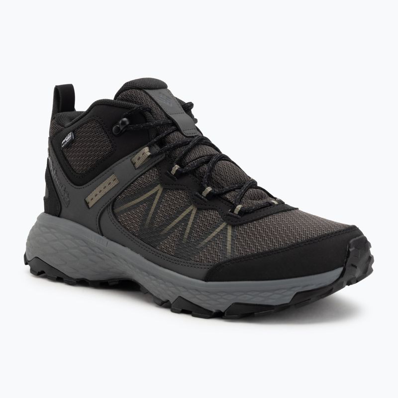 Încălțăminte de trekking pentru bărbați Columbia Peakfreak Rush Mid Outdry dark grey/stone green
