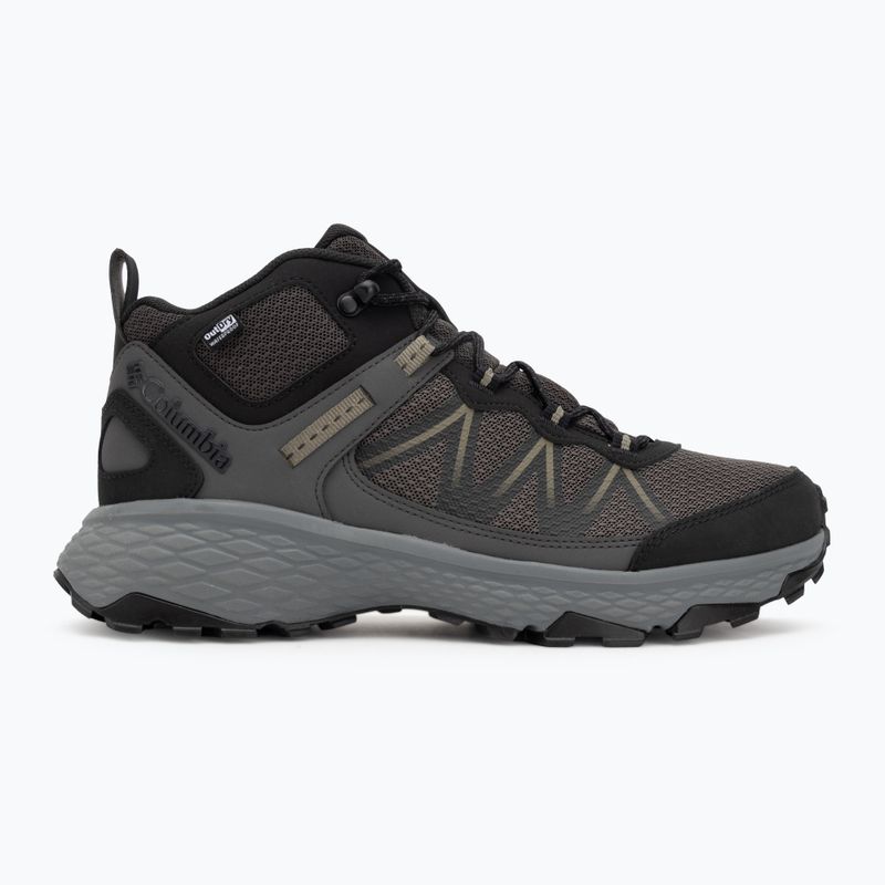 Încălțăminte de trekking pentru bărbați Columbia Peakfreak Rush Mid Outdry dark grey/stone green 2