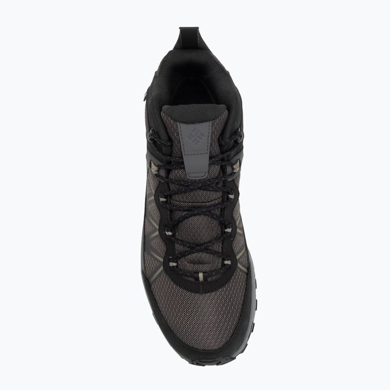 Încălțăminte de trekking pentru bărbați Columbia Peakfreak Rush Mid Outdry dark grey/stone green 5