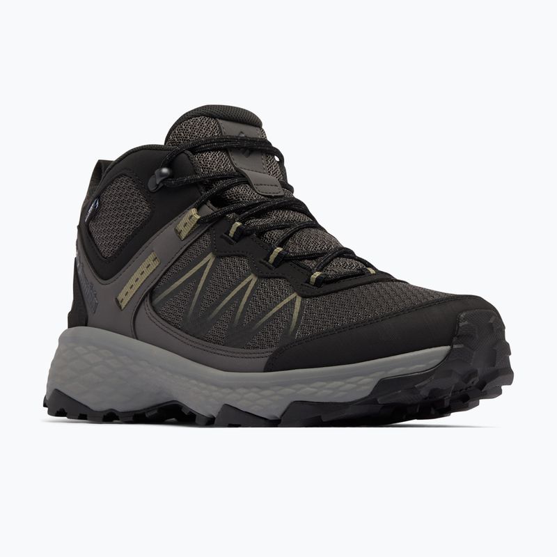Încălțăminte de trekking pentru bărbați Columbia Peakfreak Rush Mid Outdry dark grey/stone green 8