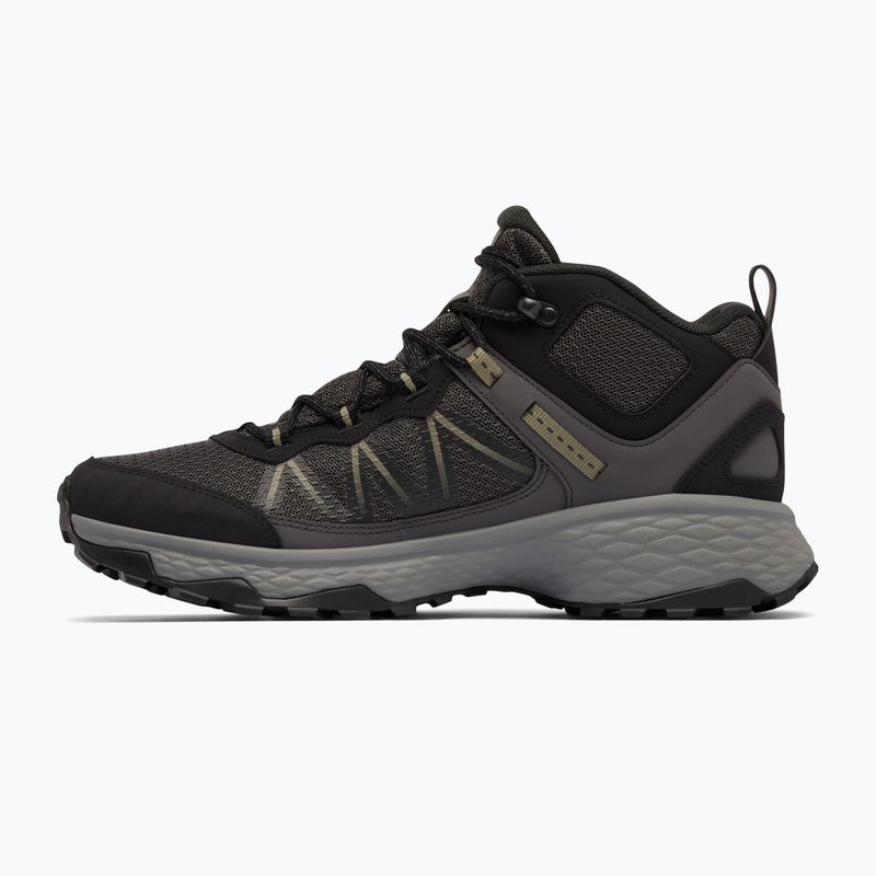 Încălțăminte de trekking pentru bărbați Columbia Peakfreak Rush Mid Outdry dark grey/stone green 11