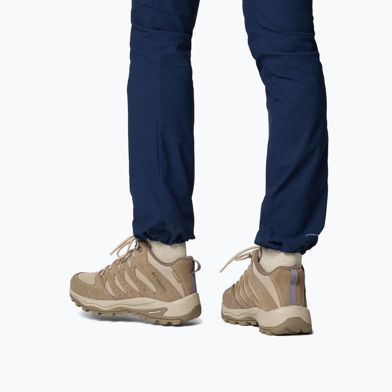 Încălțăminte de trekking pentru femei Columbia Redmond IV Low Wp wet sand/granite purple 8