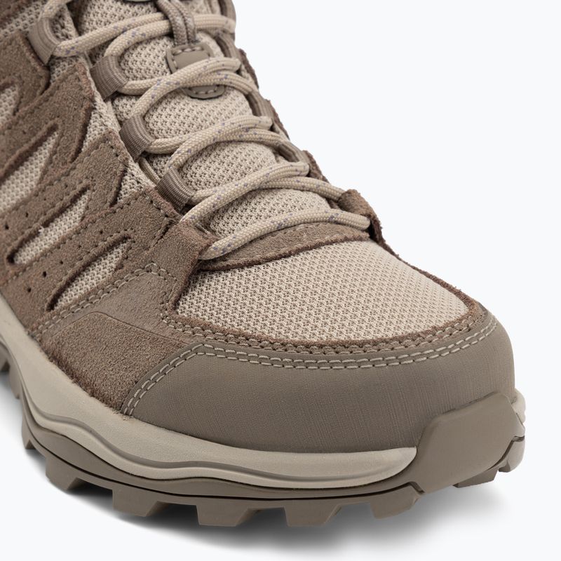 Încălțăminte de trekking pentru femei Columbia Redmond IV Low Wp wet sand/granite purple 7