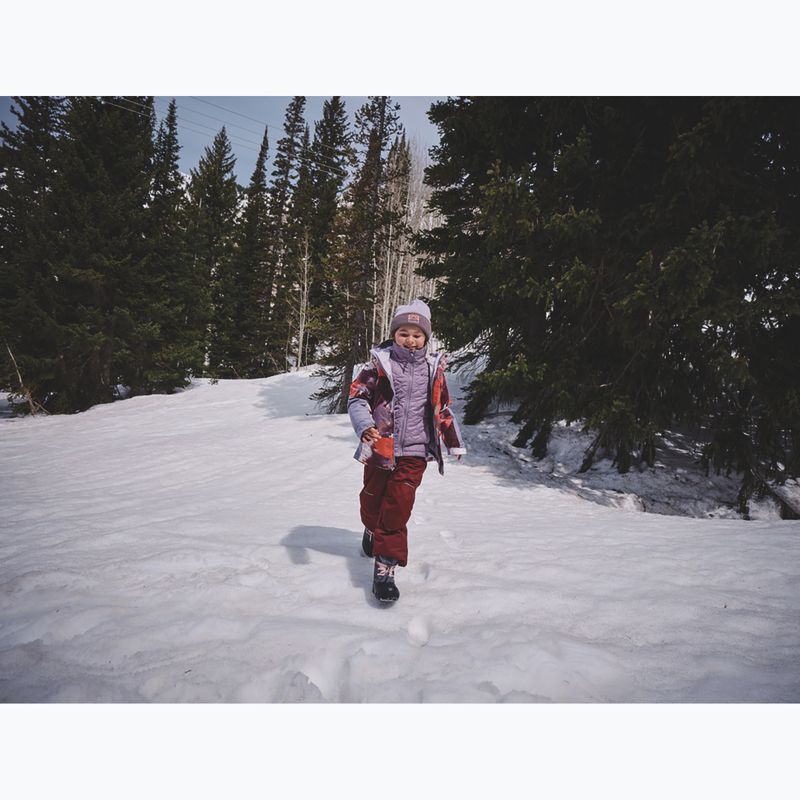 Ghete pentru copii Columbia Youth Powderbug Alpine graphite/pink haze 8