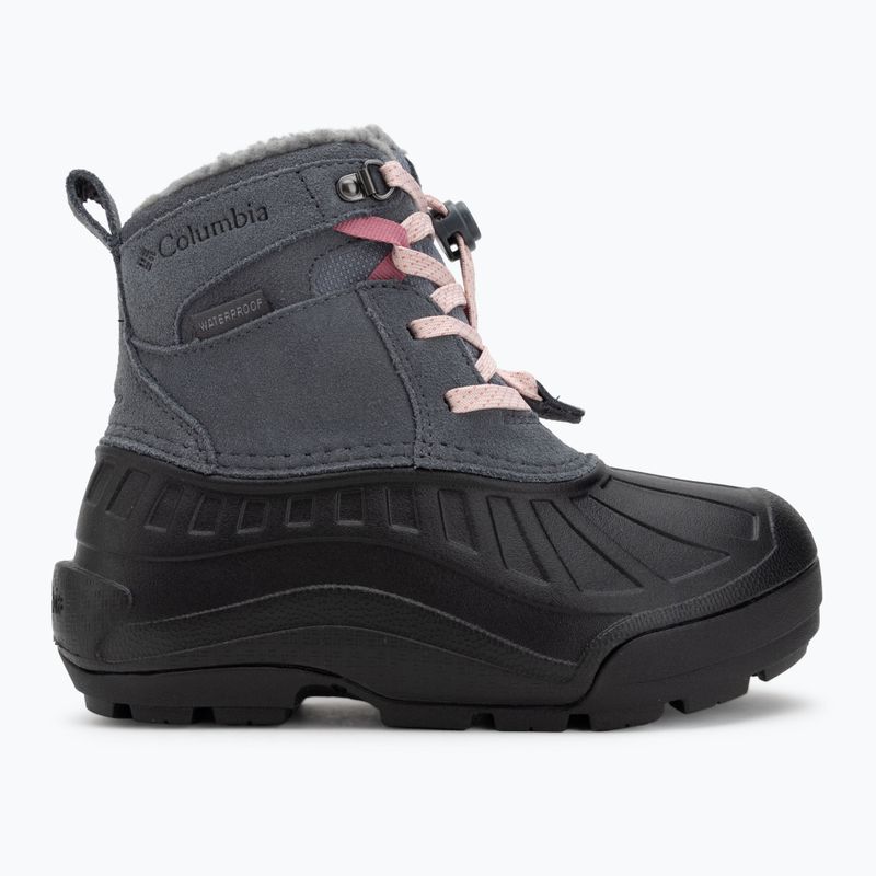 Ghete pentru copii Columbia Youth Powderbug Alpine graphite/pink haze 2