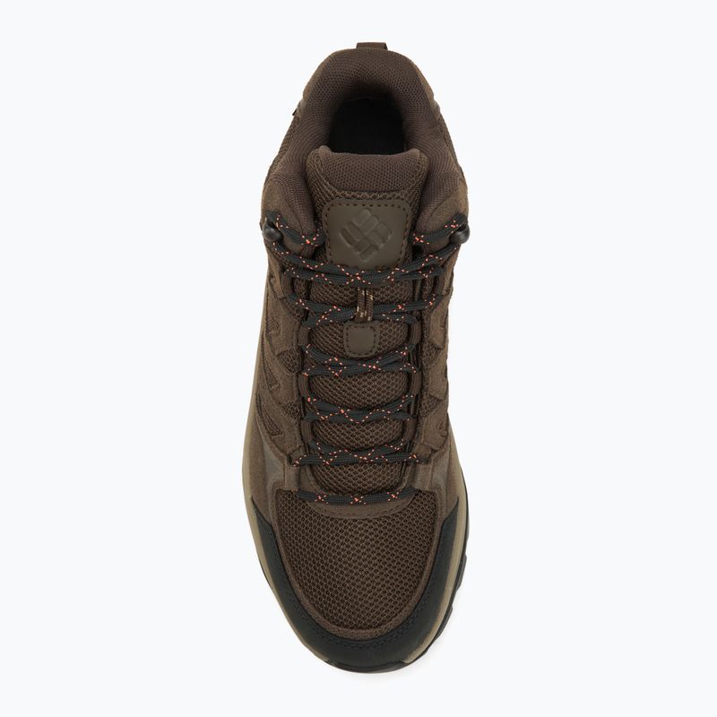 Încălțăminte de trekking pentru bărbați Columbia Redmond IV Mid Wp cordovan/tangy orange 4