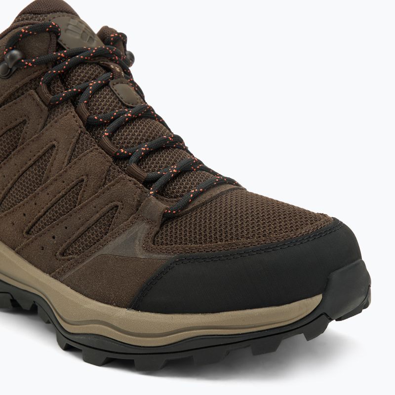 Încălțăminte de trekking pentru bărbați Columbia Redmond IV Mid Wp cordovan/tangy orange 6