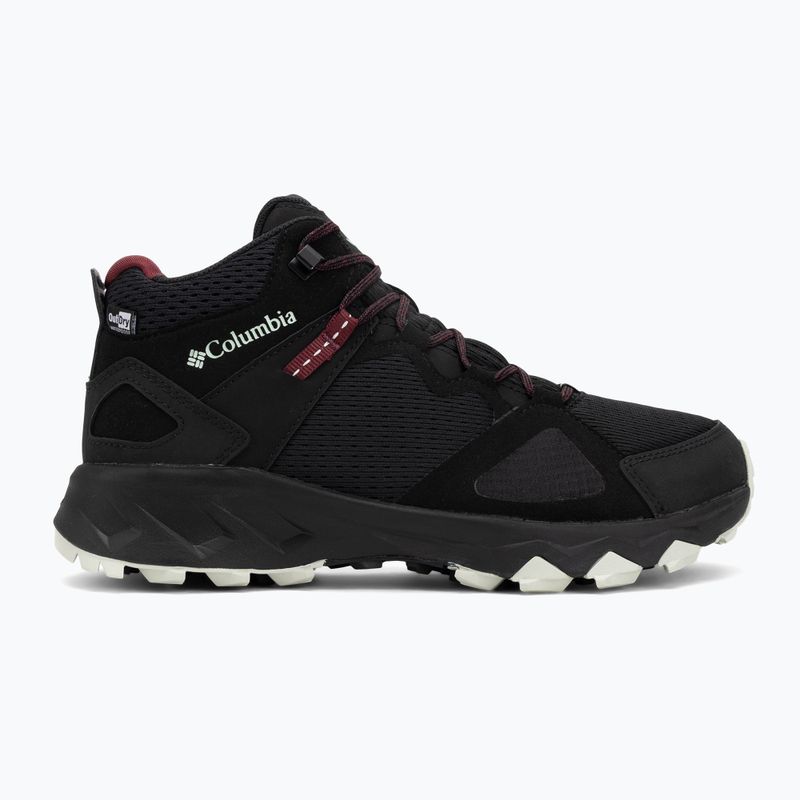 Încălțăminte de trekking pentru femei Columbia Peakfreak Hera Mid Outdry black/deep madeira 2