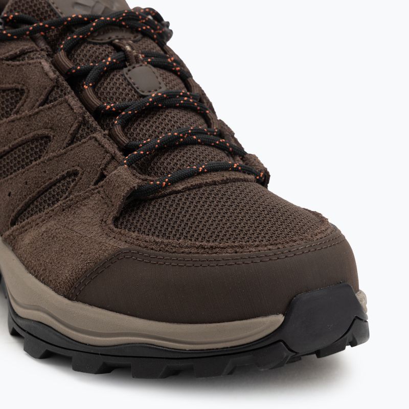 Încălțăminte de trekking pentru bărbați Columbia Redmond IV Low Wp cordovan/tangy orange 7