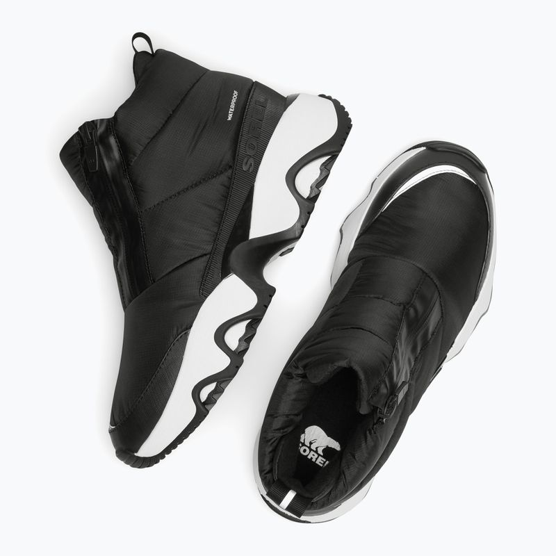 Ghete pentru femei Sorel Kinetic Impact Puffy Zip black/black 8