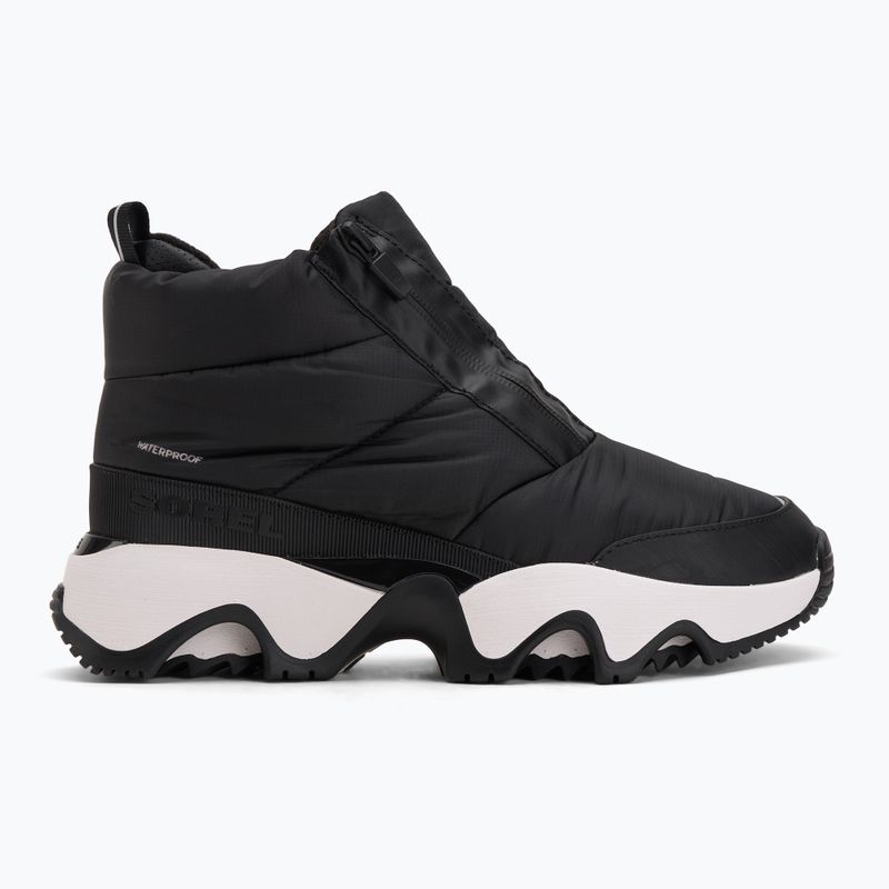 Ghete pentru femei Sorel Kinetic Impact Puffy Zip black/black 2