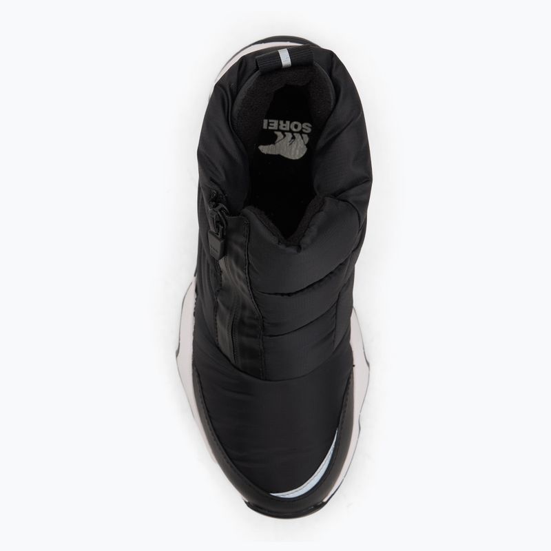 Ghete pentru femei Sorel Kinetic Impact Puffy Zip black/black 5