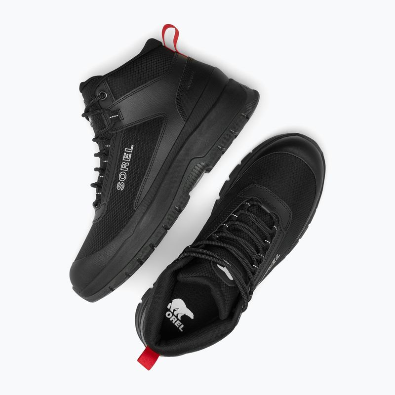 Încălțăminte pentru bărbați Sorel Outing Nw Sneaker Mid Wp black/black 16