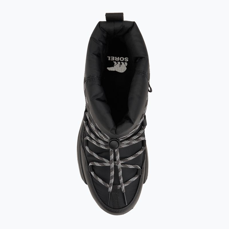 Ghete pentru femei Sorel Whitney III Slip-On Wp black/sea salt 5