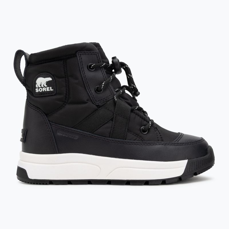 Ghete pentru copii Sorel Youth Whitney Mid Wp black/sea salt 2