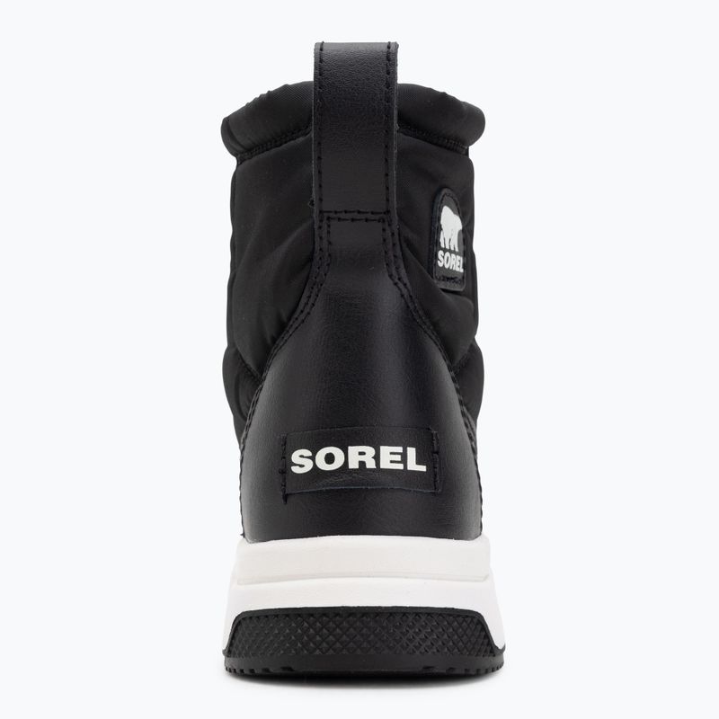 Ghete pentru copii Sorel Youth Whitney Mid Wp black/sea salt 6