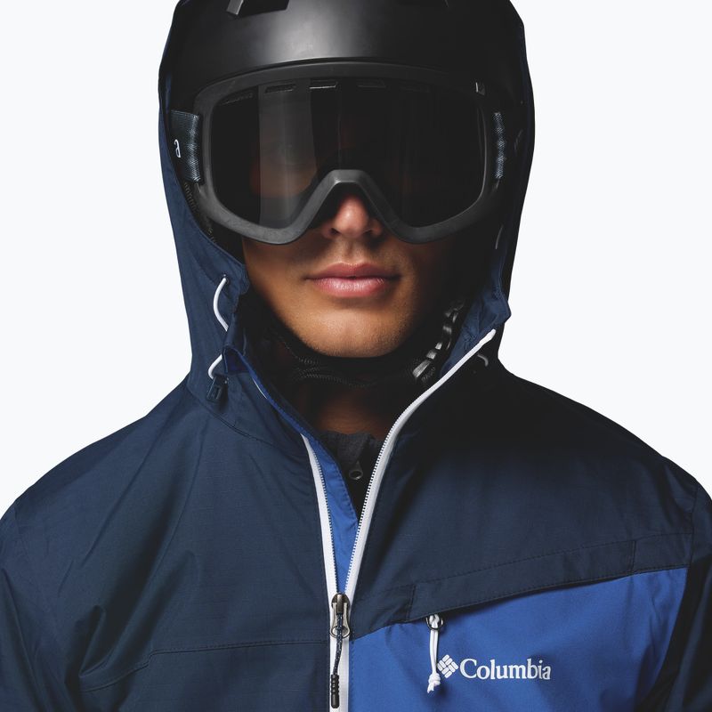 Geacă de schi pentru bărbați Columbia Iceberg Point II mountain blue/collegiate navy 5