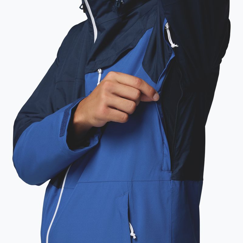 Geacă de schi pentru bărbați Columbia Iceberg Point II mountain blue/collegiate navy 7