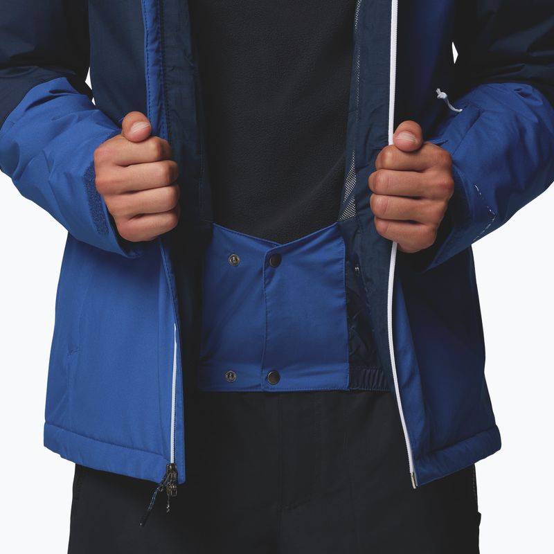 Geacă de schi pentru bărbați Columbia Iceberg Point II mountain blue/collegiate navy 11