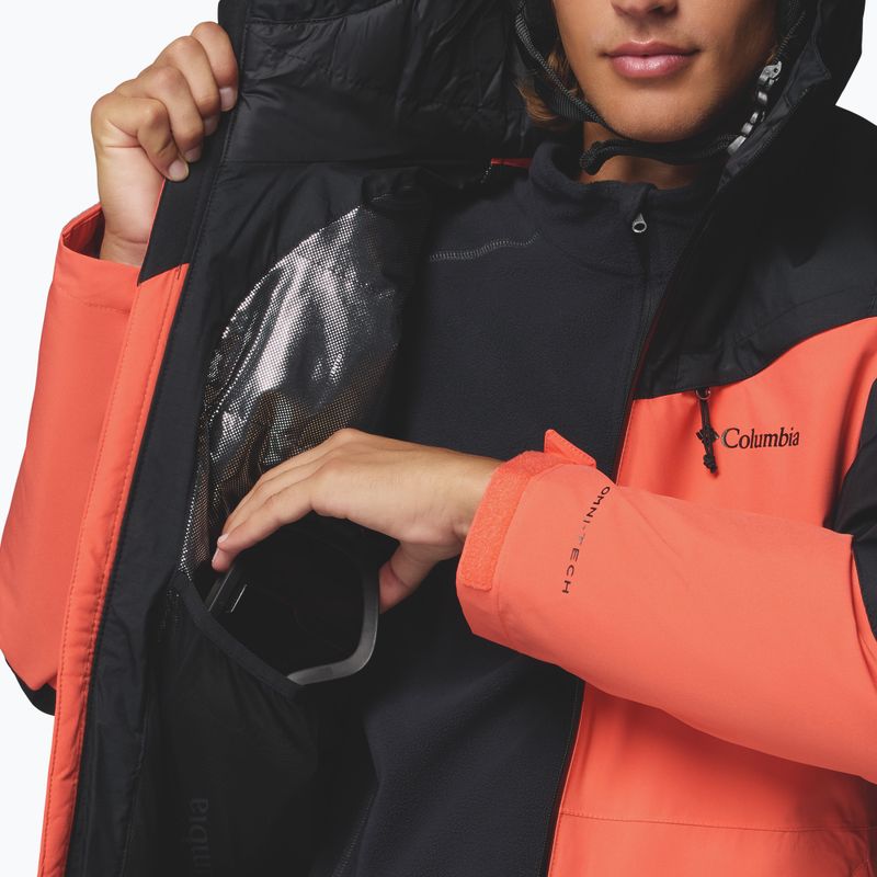 Geacă de schi pentru bărbați Columbia Iceberg Point II zing/black 10