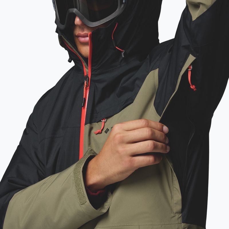 Geacă de schi pentru bărbați Columbia Iceberg Point II stone green/black 7
