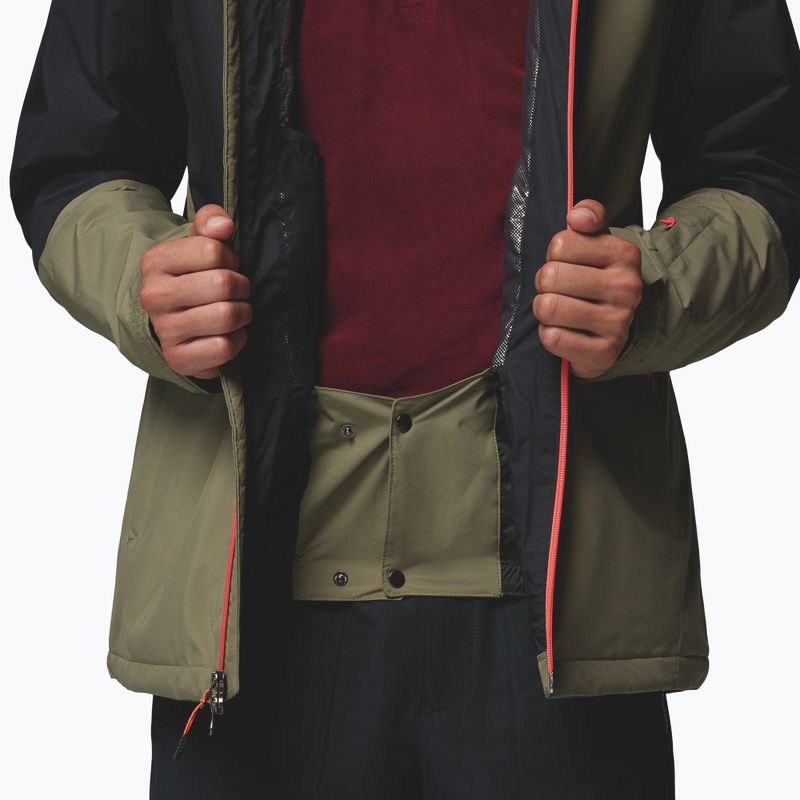 Geacă de schi pentru bărbați Columbia Iceberg Point II stone green/black 11