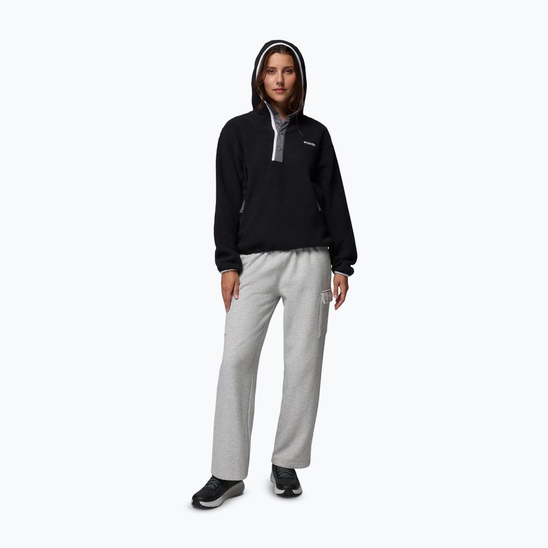 Bluză fleece pentru femei Columbia Helvetia II Hoodie black 2