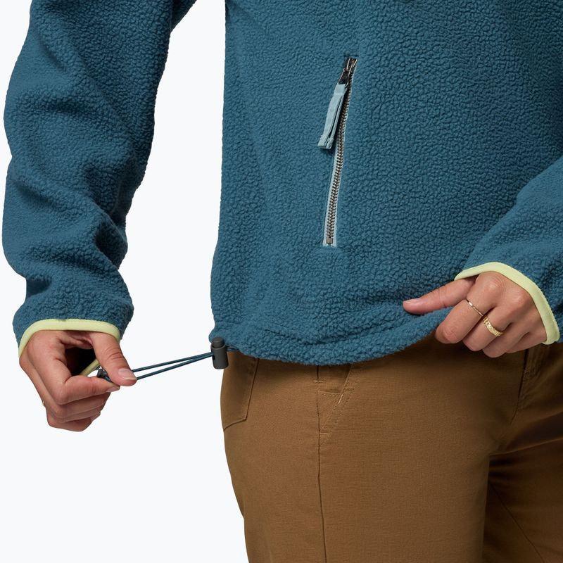 Bluză fleece pentru femei Columbia Helvetia II Hoodie everblue 6