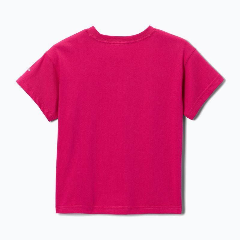 Tricou pentru copii Columbia Mission Lake II SS Graphic guava pink/floral frenzy 2