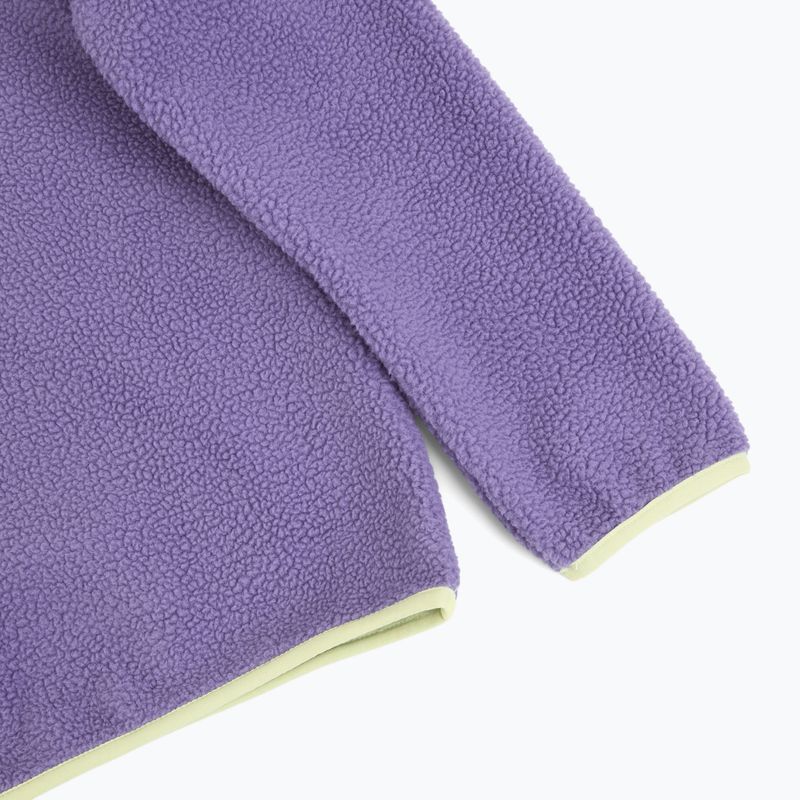 Bluză fleece pentru copii Columbia Halvetia II Half Snap Fleece stormwatch/lavender pearl 4